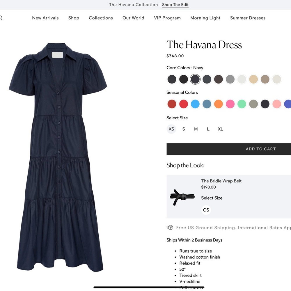 Brochu Walker Havana Dress